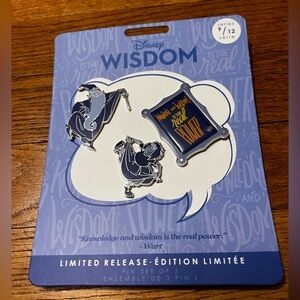 Disney 2019 Wisdom Series The Sword in the Stone purple 9/12 set